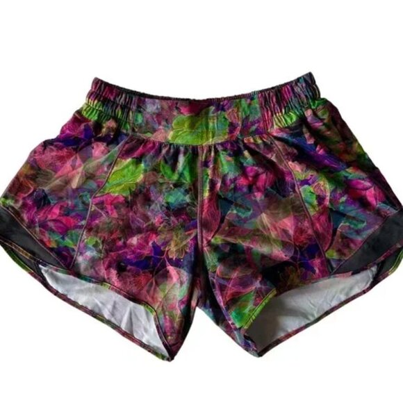 Lululemon Hotty Hot Multicolor Shorts 2.5” - Picture 1 of 6